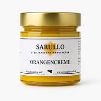 Sizilianische Orangencreme