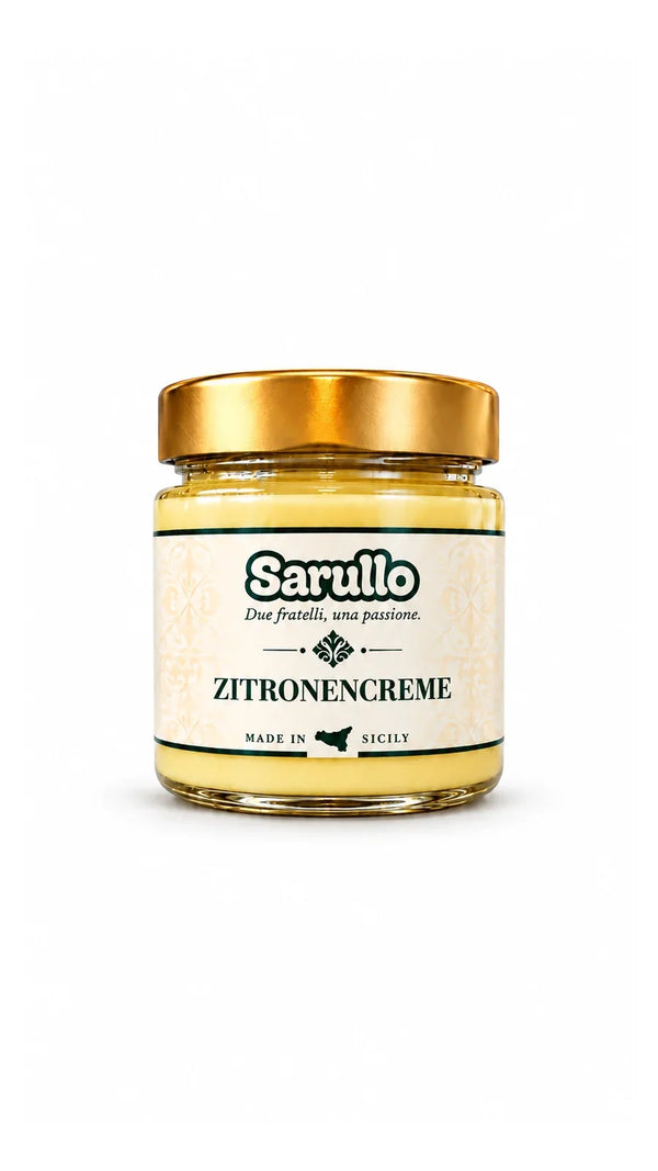 SARULLO Zitronencreme aus Sizilien – 200 g im Glas